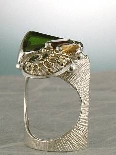 håndlagde smykker laget av en håndverker, hvor man kan kjøpe smykker laget av en håndverker, hvor man kan kjøpe smykker inspirert av retro-fasjon, hvor man kan kjøpe smykker med antikk utseende, kunstgallerier som selger håndlagde smykker, hvor man kan kjøpe smykker som selges i kunstgallerier , Citrin, Granat, Glas, Ring med Citrin og Granat Nummer 9054