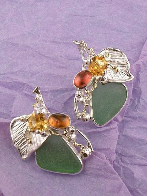 artisan made handcrafted jewelry,, jewellery with colour stones, jewellery with natural gemstones, jewellery with real pearls, where to buy jewellery for mature womens, jewellery from mixed metals with gemstones, gregory pyra piro earring #4570