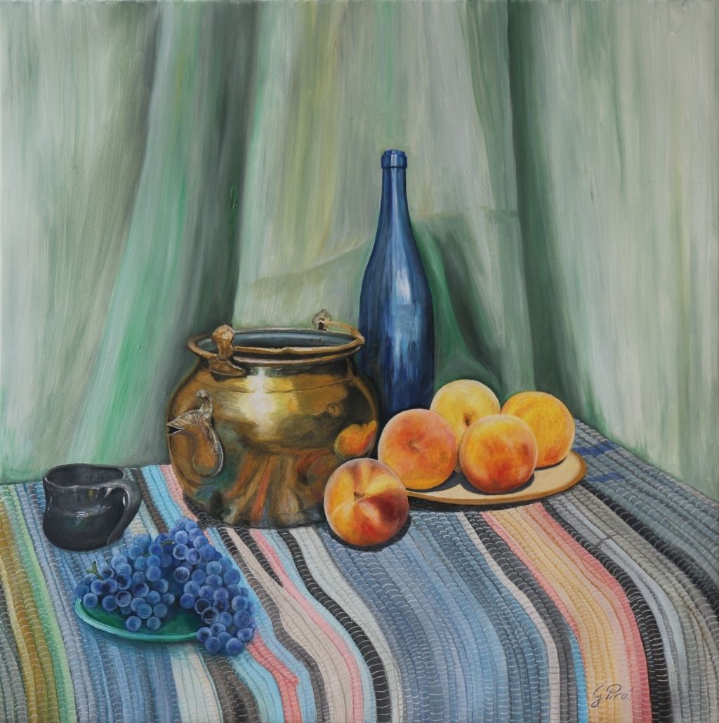Oil Painting, Still Life, Oil on Canvas, Gregory Pyra Piro